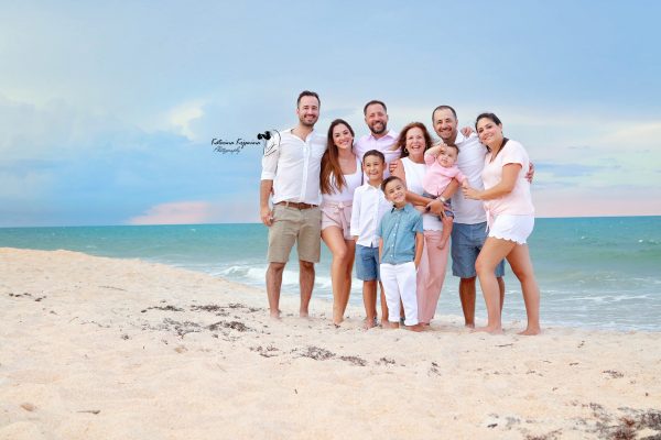 Professional family photography and family beach portraits in Miami and Kendall